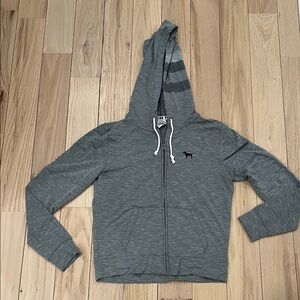 PINK zip up sweatshirt